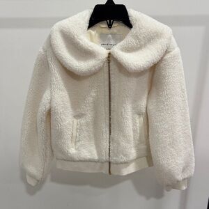 Janie and Jack Cream Teddy Jacket